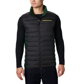 Columbia Gilet Heren, Collegiate Lake 22 Reversible - Oregon Zwart, 82OBVCGSE